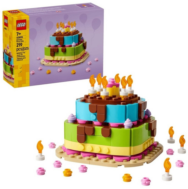 LEGO 40815 節慶系列 生日派對蛋糕 Birthday Party Cake, 1個