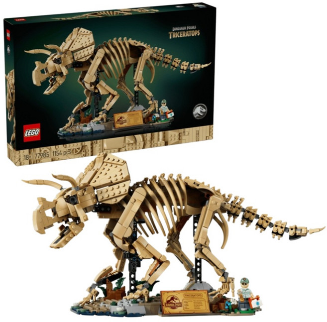 LEGO 77985 侏儸紀世界 恐龍化石 三角龍 Dinosaur Fossils: Triceratops, 1個
