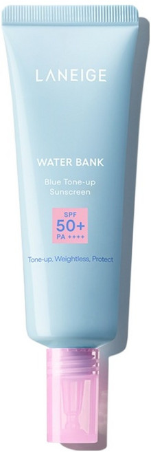 라네즈 워터 뱅크 블루 톤업 선크림 SPF 50+ PA ++++, 1개, 50ml