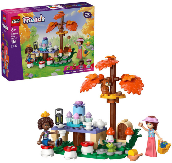 LEGO 好朋友系列 森林茶會 Forest Tea Party 42690, 1個