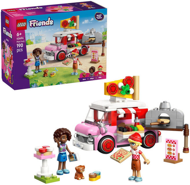 LEGO 好朋友系列 披薩餐車 Pizza Truck 42694, 1個