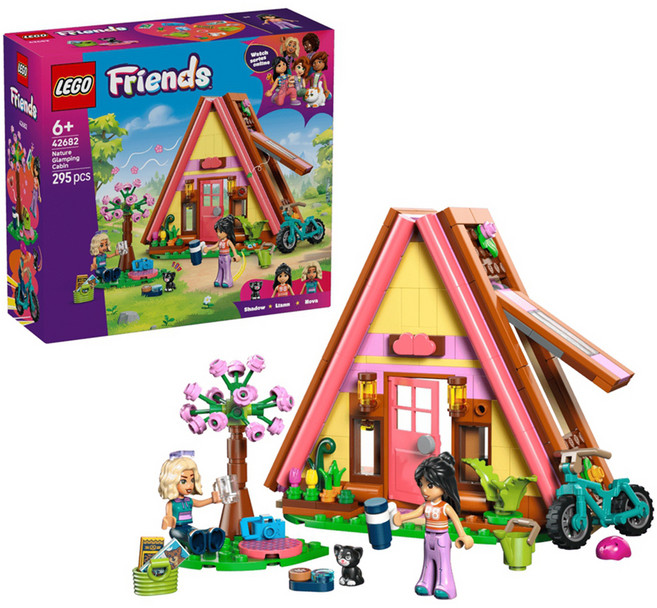 LEGO 好朋友系列 大自然豪華露營小屋 Nature Glamping Cabin 42682, 1個