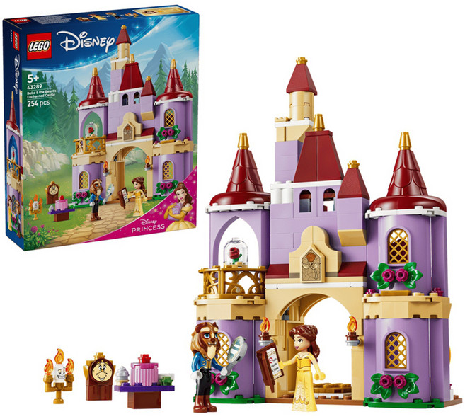 LEGO 迪士尼系列 貝兒和野獸的魔法城堡 Belle & the Beast's Enchanted Castle 43289, 1個