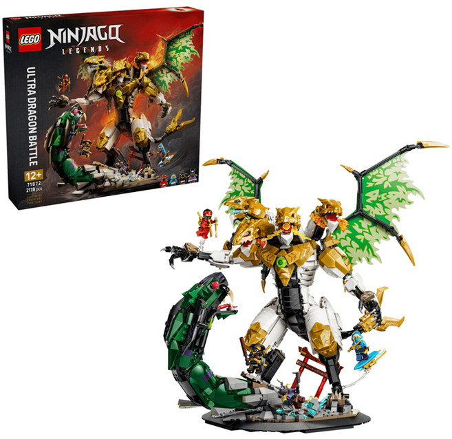 LEGO 旋風忍者 究極猛龍激戰 Ultra Dragon Battle 71872, 1個