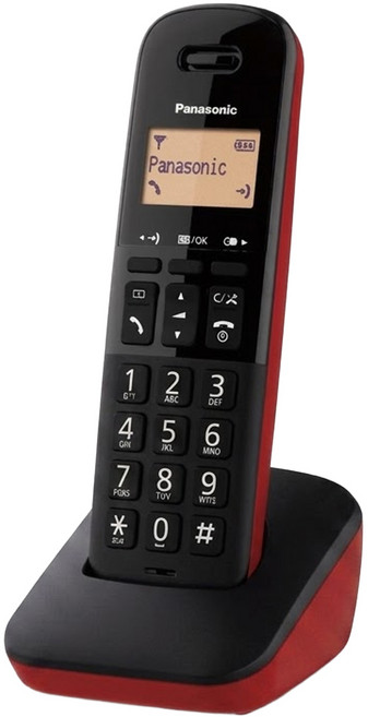 Panasonic DECT數位無線電話 紅色, KX-TGB310TW