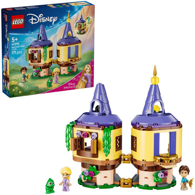 LEGO 43294 迪士尼系列 樂佩的迷你高塔 Rapunzel's Mini Tower, 1個