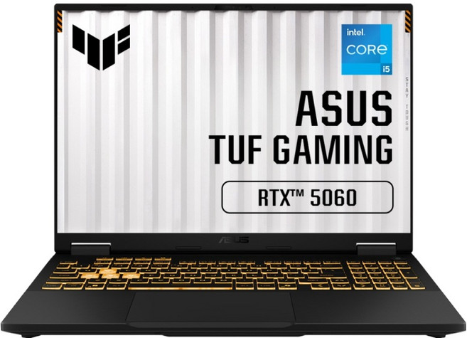 에이수스 2026 TUF 게이밍 F16 코어i5 인텔 14세대 지포스 RTX 5060, 예거 그레이, FX608JMI-TU272, 512GB, 16GB, Free DOS
