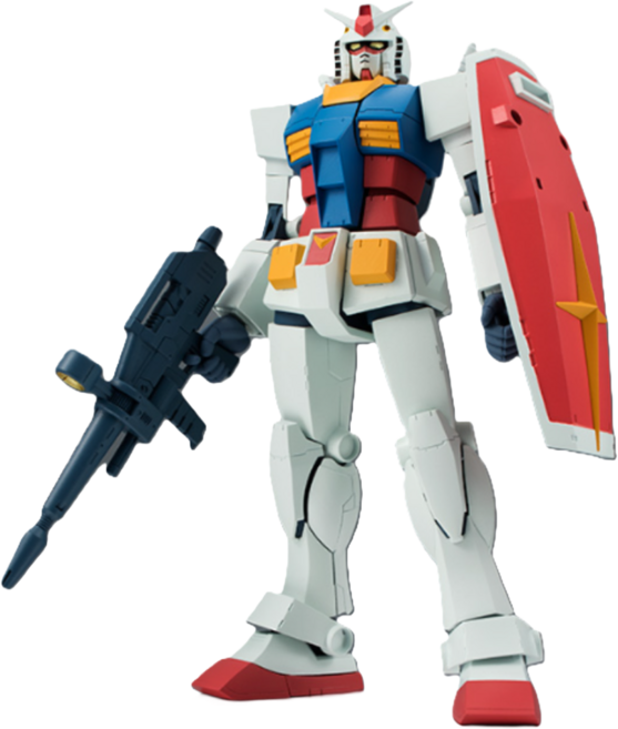BANDAI ROBOT魂 SIDE MS RX-78-2 鋼彈 ver. A.N.I.M.E. 可動完成品, 1個