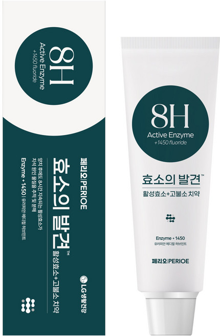 페리오 효소의발견 1450 고불소 치약 유러피안메디컬허브민트, 85g, 1개