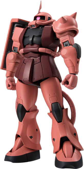 BANDAI ROBOT魂 SIDE MS MS-06S 夏亞專用薩克 ver. A.N.I.M.E. 可動完成品, 1個