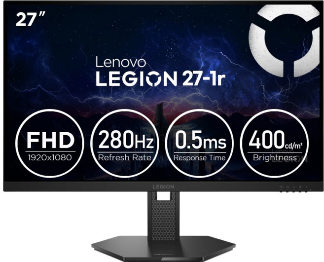 레노버 FHD Legion 27-1r 280Hz 400nits IPS 패널 피벗 게이밍 모니터, 68.5cm, 68F9GAC4KR