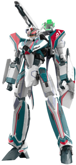 BANDAI 1/100 HG 010 VF-31S 超時空要塞 英雄式 阿拉德梅塔斯座機 組裝模型, 1個