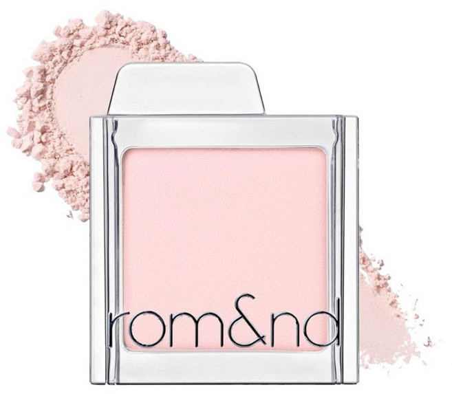 rom&nd 滑蓋眼影 台灣公司貨, M02 冰透冷粉, 1個