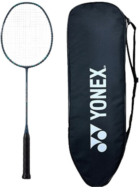 YONEX NANOFLARE 800 PLAY 4U 已穿線羽球拍 綠色 BG-80 + 全拍套組合, 1套, NF-800PL