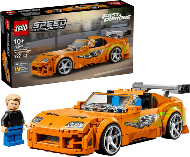 LEGO 77260 Speed系列 玩命關頭 Toyota Supra MK4 The Fast and The Furious Toyota Supra MK4, 1個