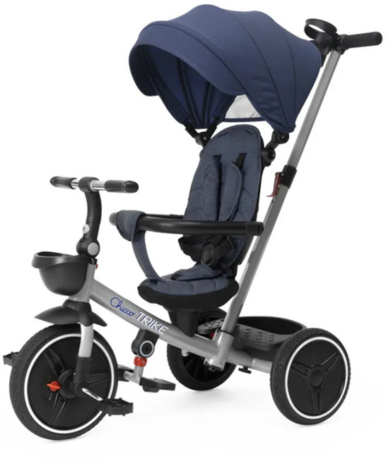 chicco 4合1多功能三輪兒童推車, 經典藍