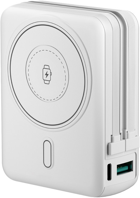CAN POWER 固態防爆萬用行動電源 10000mAh Type-C, 白色, CP-05