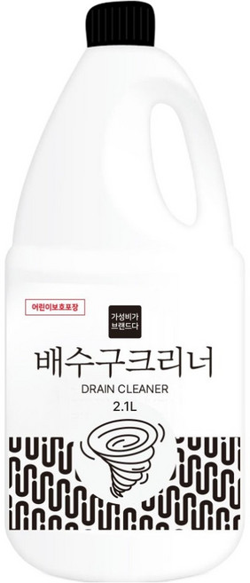 가성비가브랜드다 배수구 클리너, 1개, 2.1L