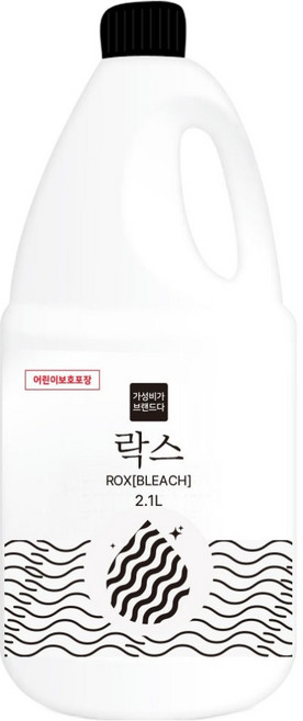 가성비가브랜드다 락스, 1개, 2.1L