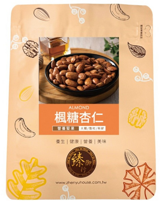 臻御行 楓糖杏仁, 300g, 1個
