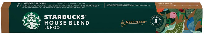 스타벅스 네스프레소 하우스블렌드 커피, 5.2g, 10개입, 1개