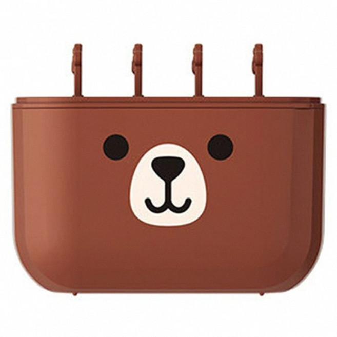 KM 生活 萌趣動物食品級DIY冰棒模具/家用自製冰棒盒, 萌小熊, 1個