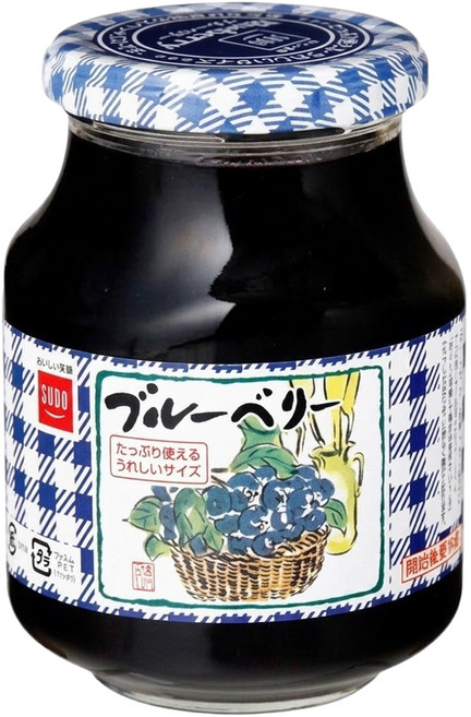 SUDO 須藤農場 藍莓果醬, 460g, 1個