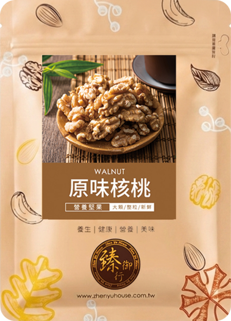 臻御行 原味核桃, 200g, 1個