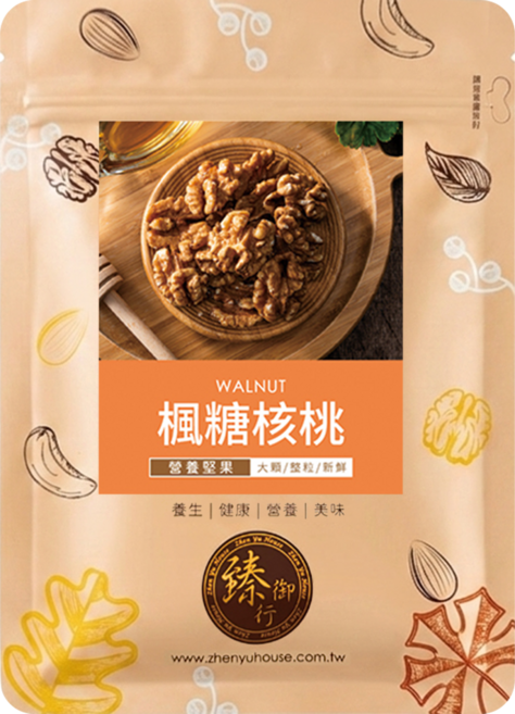 臻御行 楓糖核桃, 200g, 1個