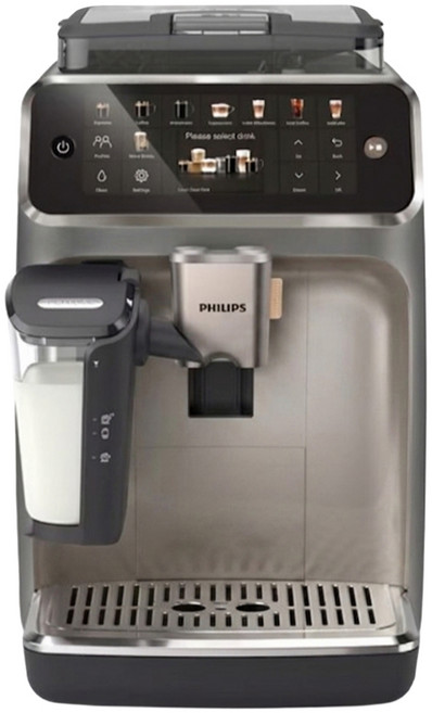 PHILIPS 飛利浦 雙溫萃取全自動義式咖啡機, 暮霧灰, EP5548