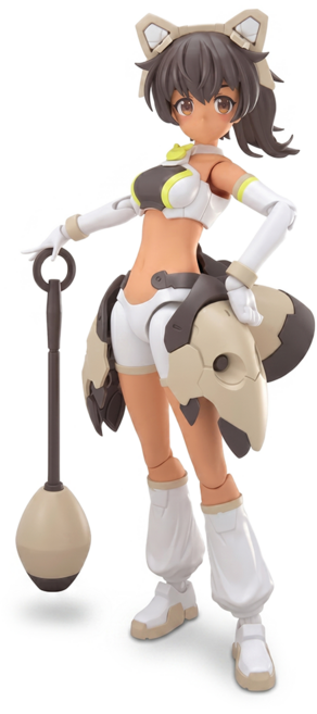 BANDAI 30MS 組裝少女輕作戰 露露婕 百合裝 顏色C, 1套
