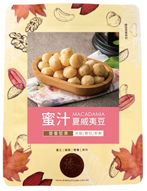 臻御行 蜜汁夏威夷豆, 100g, 1個