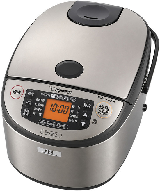 ZOJIRUSHI 象印 IH微電腦營業用電子鍋, 不鏽鋼色, NW-HGF18