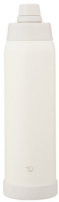ZOJIRUSHI 象印 不銹鋼真空提把保冷瓶 SD-KA120H, 雲紗白, 1個, 1.2L