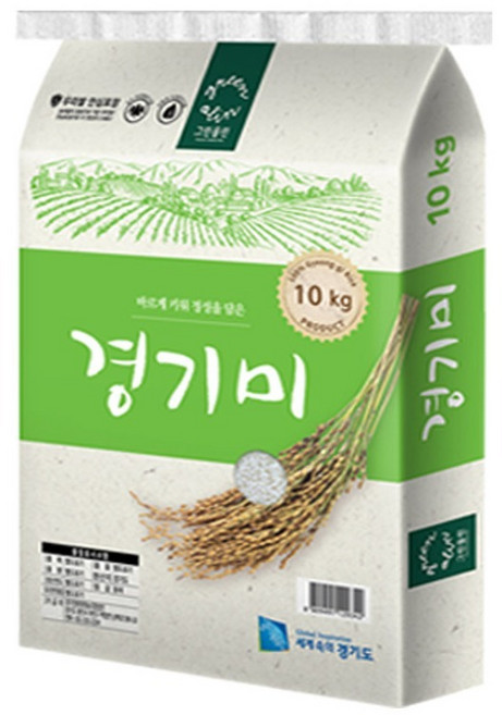 그린올린 국내산 경기미, 10kg, 1개, 상등급