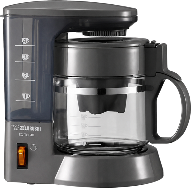 ZOJIRUSHI 象印 4人份美式咖啡機, 灰色, ECTBF40