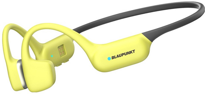 블라우풍트 AI ENC 블루핏 본 프로 32GB 메모리 방수 수영 러닝 스포츠 골전도 이어폰, BLP-OE692Y, 옐로우