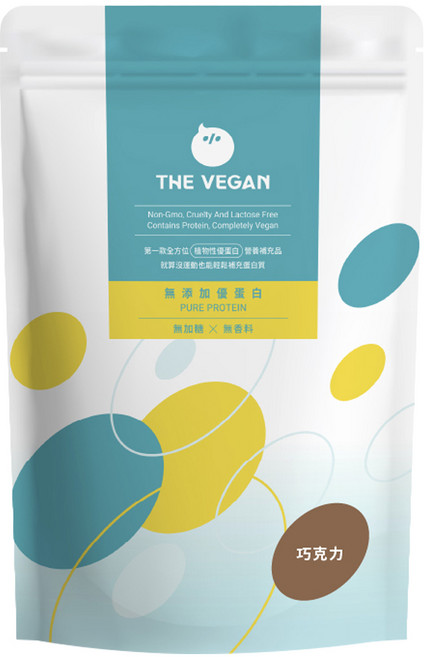THE VEGAN 樂維根 極致植物優蛋白 巧克力, 1kg, 1個