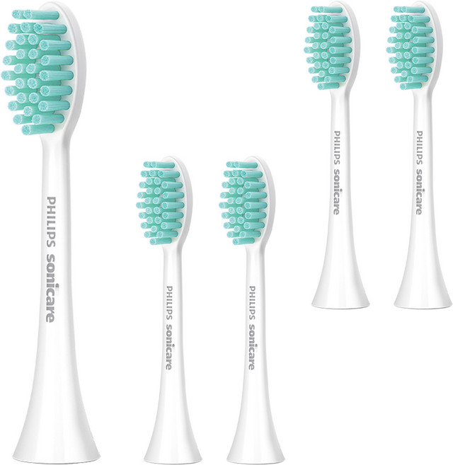 PHILIPS 飛利浦 sonicare 輕柔潔淨刷頭5件組 白色, 1套, HX2025/02