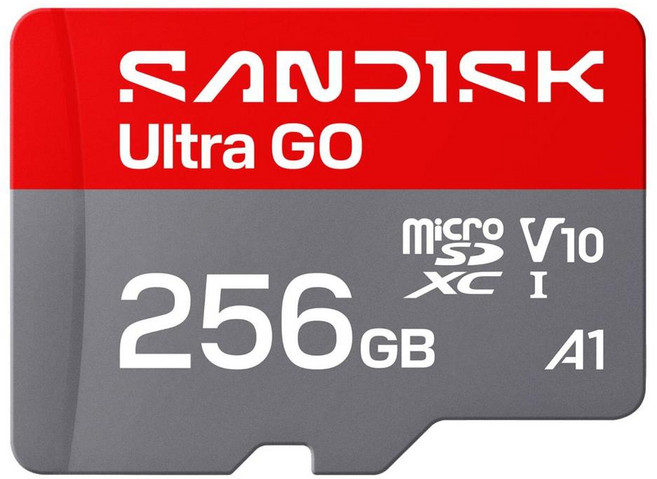 SanDisk 晟碟 Ultra GO microSD 記憶卡 SDSQUGN-256G-GN6MN, 1個, 256GB