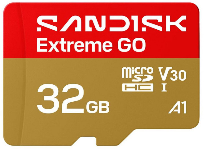SanDisk 晟碟 Extreme GO microSD 記憶卡 SDSQXGN-032G-GN6MN, 1個, 32GB