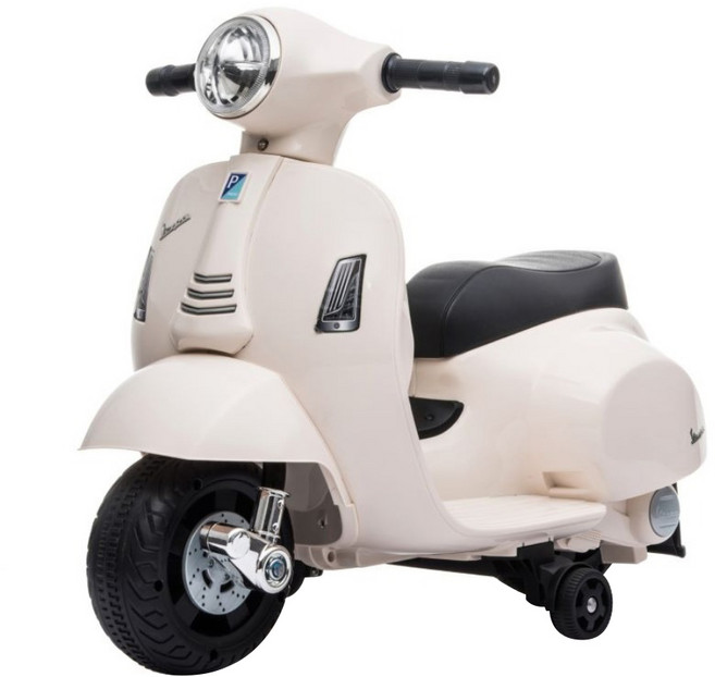 Vespa 偉士牌 迷你電動玩具車 靠背款, 白色, 1個