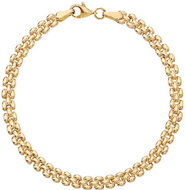 GOLDPANG 女款 14k 經典系列手鍊 + 購物袋