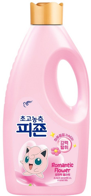 피죤 초고농축 오리지널 섬유유연제 로맨틱플라워 본품, 1개, 2L
