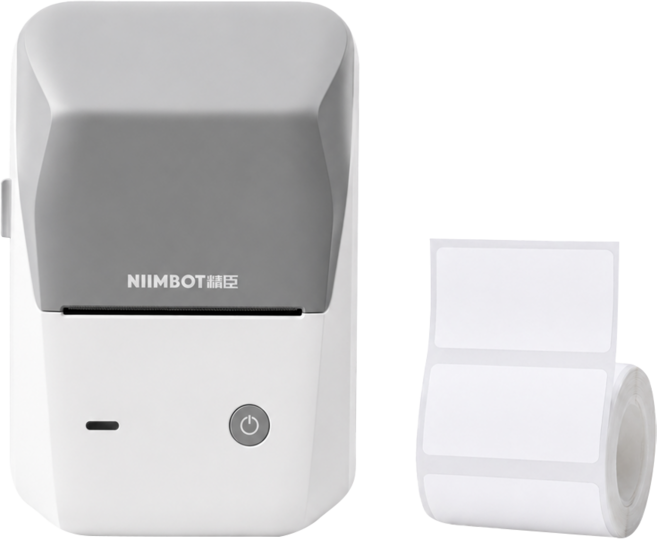 NIIMBOT 標籤機 附標籤紙 B1 PRO, 淺沙色, 1個