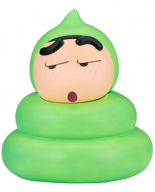BANPRESTO 代理版 大大的SOFVIMATES 蠟筆小新 cosplay便便造型公仔 ver.C, 1個