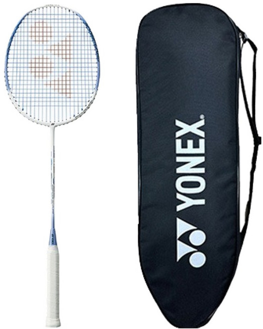 YONEX NANOFLARE 001 CLEAR 66 ULTIMAX 已穿線 經指定塗裝 羽球拍 + 全拍套組合, 1套, NF-001C