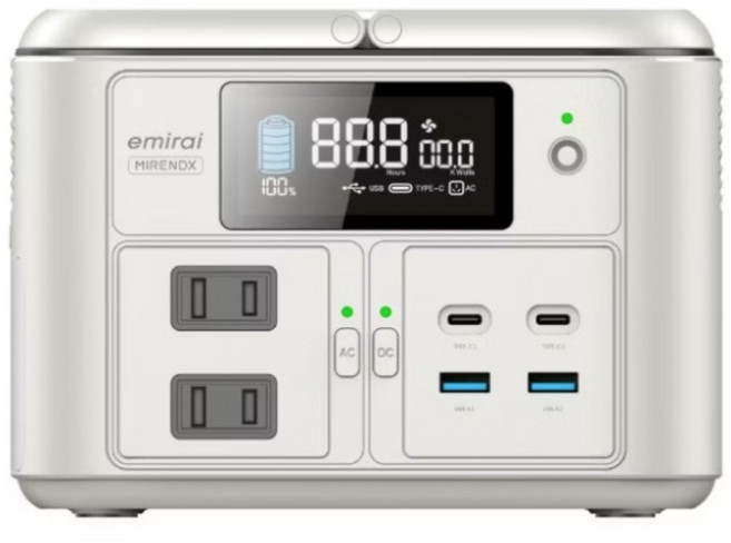 emirai MIRENEX 儲能小瓦力PRO 60000mah, 沙白色, NEX430