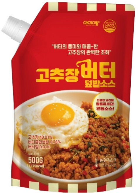 아이엠소스 고추장 버터 덮밥소스, 1개, 500g