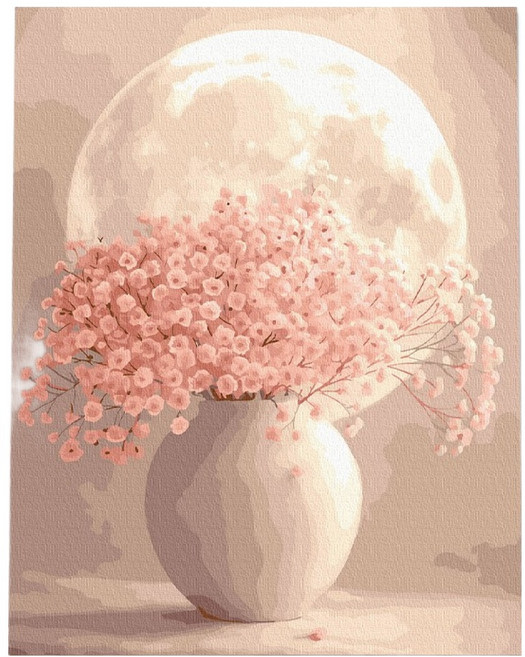 8위 - 플레이어바웃 DIY 명화 그리기 세트 40 x 50 cm, 벚꽃 달항아리, 1개